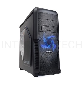 Корпус Zalman Z3 Plus черный w/o PSU ATX 1x80mm 1x92mm 2x120mm 2xUSB2.0 1xUSB3.0 audio bott PSU