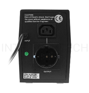 Источник бесперебойного питания Crown CMU-650X (600ВА/300 Вт; Off-Line; 1хEuro+1хIEC-320 резервным питанием и фильтрацией; 12V/7AH х 1; пластик)