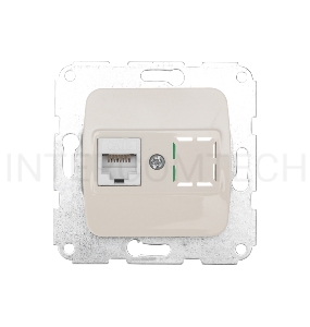 Розетка Компьютер DEA RJ45 с/у мех. Беж KRANZ