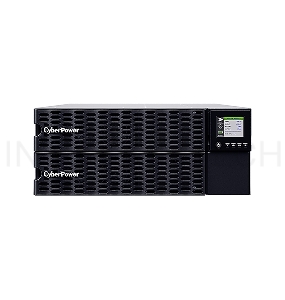 Источник бесперебойного питания UPS CyberPower OL8KERTHD Online 8000VA/8000W USB/RS-232/Dry/EPO/SNMPslot/BM/ENV/RJ11/45/ВБМ (6 IEC С13, 1 IEC C19, terminal)