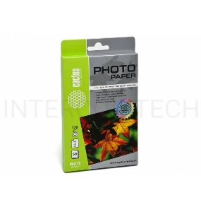 Фотобумага Cactus CS-MA617050 A6/170г/м2/50л. матовая для струйной печати