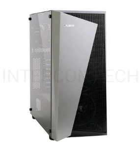 Корпус ZALMAN S4 Plus, ATX, BLACK, WINDOW, 1x5.25
