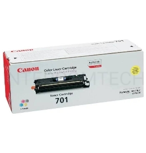 Тонер-картридж Canon 701Y (9284A003) Yellow желтый, 4000 стр., для LBP-5200, MF8180C
