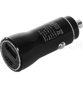 Автомобильное зар./устр. Buro BUCN1 3A PD+QC черный (BUCN18P110BK)