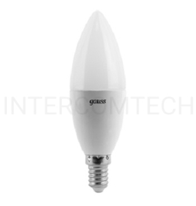 Лампа светодиодная GAUSS 103101107  LED Candle E14 6.5W 2700К