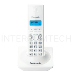 Телефон Panasonic KX-TG1711RUW (белый) {АОН, Caller ID,12 мелодий звонка,подсветка дисплея,поиск трубки}