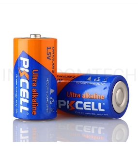 Щелочной/алкалиновый элемент питания PKCELL LR14-2B тип - C(LR14) 2 шт в блистере