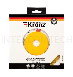 Диск алмазный отрезной KRANZ ультратонкий 200x22.2/25,4мм