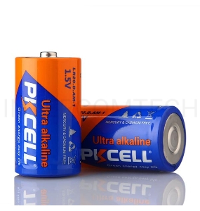 Щелочной/алкалиновый элемент питания PKCELL LR20-2B тип - D(LR20) 2 шт в блистере