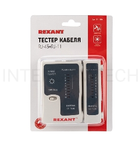 Тестер кабеля RJ-45+RJ-11 468 REXANT