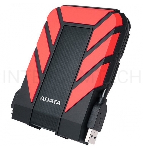 Внешний жесткий диск 2Tb Adata HD710P AHD710P-2TU31-CRD черный/красный (2.5