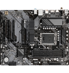 Материнская плата Gigabyte B760 DS3H AX Soc-1700 Intel B760 4xDDR5 mATX AC`97 8ch(7.1) GbLAN RAID+HDMI+DP