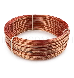 Акустический кабель Cablexpert CC-TC2x0,75-15M, прозрачный,  15 м, бухта