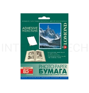 Самоклеящаяся фотобумага LOMOND, фА6 (105 х 148,5мм.), Глянцевая, 85 г/м2