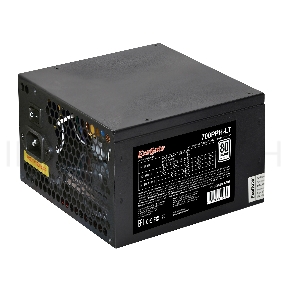 Блок питания 700W ExeGate 700PPH-LT, RTL, 80+, ATX, black, APFC, 12cm, 24p, (4+4)p, 5*SATA, 3*IDE