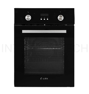 Духовой шкаф LEX EDP 4571 BL  объем 55л, LED таймер, 7 функций, встраиваемый