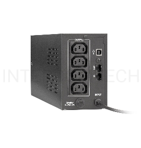 Источник бесперебойного питания ExeGate EP285476RUS Power Smart ULB-850.LCD.AVR.C13.RJ.USB <850VA/480W, LCD, AVR, 4*IEC-C13, RJ45/11, USB, Black>