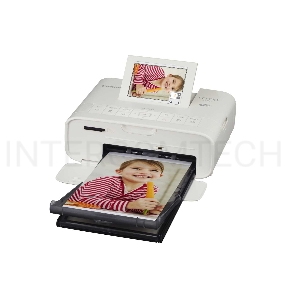 Принтер Canon SELPHY CP1300 White (2235C002), (портативный, термосублимационный, 10x15, 300x300dpi, LCD, USB, WiFi, PictBridge) белый