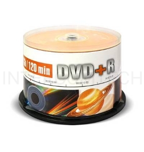 Диск DVD+R Mirex 4.7 Gb, 16x, Cake Box (50), (50/300)