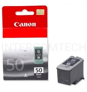 Картридж струйный PG-50Bk (0616B001), для Canon PIXMA MP150/MP160/MP170/MP180/MP450/MP460/MX300/MX310/iP2200, FAX-JX200/JX210 JX500/JX510,Черный, 300