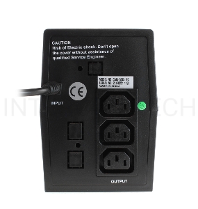 Источник бесперебойного питания CROWN ИБП CMU-500XIEC {480 ВА / 240 Вт; Off-Line;  3 х IEC-320 , 12V/4,5AH х 1; пластик}