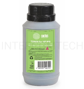Тонер для принтера Cactus CS-THP6M-90 пурпурный (флакон 90гр) HP Color LaserJet 1600/2600
