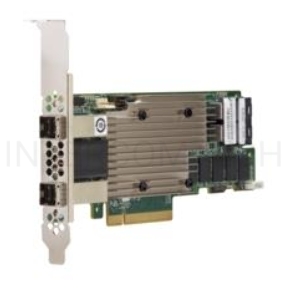 Контроллер MegaRAID 9480-8I8e SGL (05-50031-00), PCIe 3.1 x8 LP, SAS/SATA/NVMe, RAID 0,1,5,6,10,50,60, 16port(2 * int SFF8643 + 2 * ext SFF8644), 4GB Cache, 3516ROC