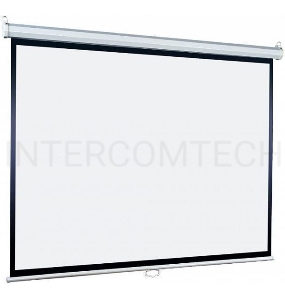 Настенный экран Lumien Eco Picture 178х280см (рабочая область 170х272 см) Matte White прямоуголный корпус, возможность потолочн./настенного крепления, уровень в комплекте, 16:10