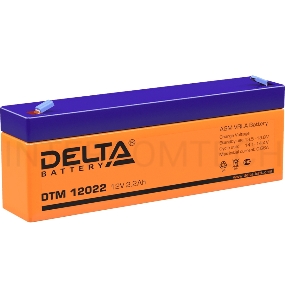 Батарея Delta DTM 12022 (12V, 2.2Ah)