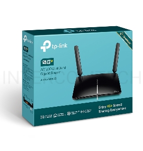 Роутер TP-Link Archer MR600 AC1200 Двухдиапазонный гигабитный 4G+ Cat6 Wi-Fi