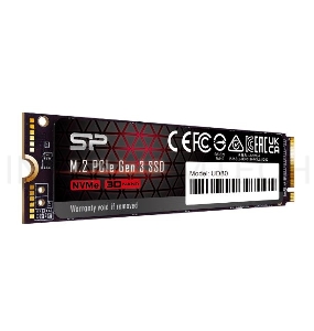 Накопитель SSD Silicon Power PCI-E 3.0 500Gb SP500GBP34UD8005 UD80 M.2 2280