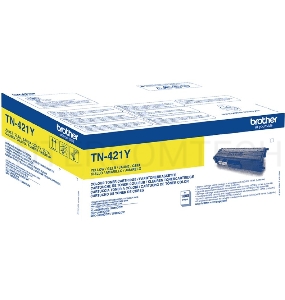 Тонер-картридж Brother TN-421Y желтый для HLL8260CDW,DCPL8410CDW, MFC-L8690CDW 1 800 стр.