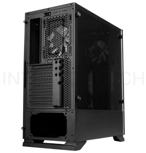 Корпус ZALMAN S5, ATX, BLACK, WINDOW, 2xCOMBO (3.5