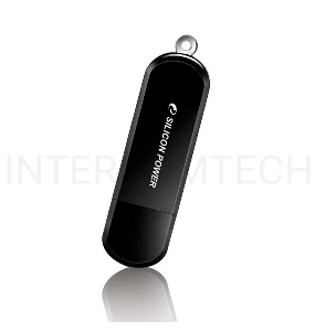 Флеш Диск Silicon Power 8Gb LuxMini 322 SP008GBUF2322V1K USB2.0 черный