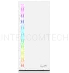Корпус ZALMAN S5, ATX, WHITE, WINDOW, 2xCOMBO (3.5