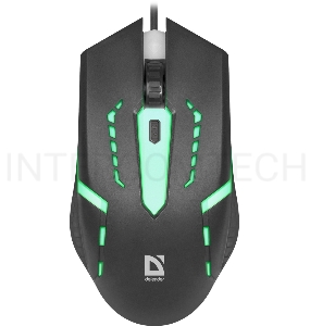 Мышь DEFENDER USB OPTICAL HIT MB-601 BLACK 52601