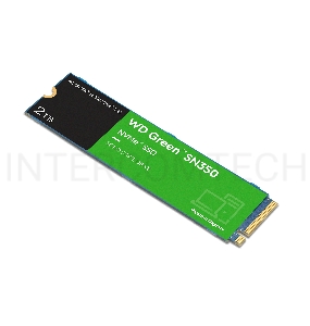 Твердотельный накопитель SSD WD Green SN350 NVMe WDS200T3G0C 2ТБ M2.2280 (QLC)