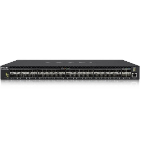 Коммутатор ZYXELXGS4600-52F AC L3 Managed Switch, 48 port Gig SFP, 4 dual pers.  and 4x 10G SFP+, stackable, dual PSU AC