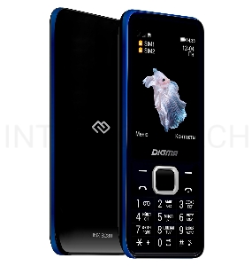 Мобильный телефон Digma LINX B280 32Mb черный моноблок 2.8