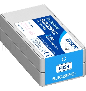 Картридж SJIC22P голубой для Epson C3500