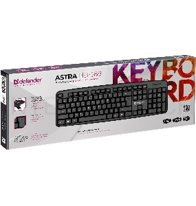 Клавиатура USB DEFENDER ASTRA HB-588 RU 45588