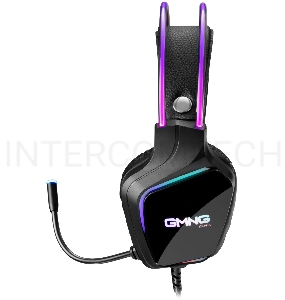 Наушники с микрофоном GMNG HS-L510G черный 2.1м мониторные оголовье (1562533)