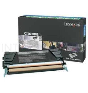 Картридж Lexmark c73x/x73x Return 12K Черный