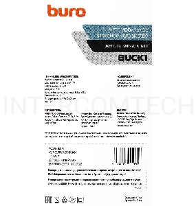 Автомобильное зар./устр. Buro BUCK1 3A PD черный (BUCK18P010BK)