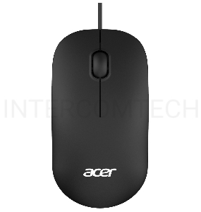 Мышь Acer OMW122 черный оптическая (1200dpi) USB (3but)