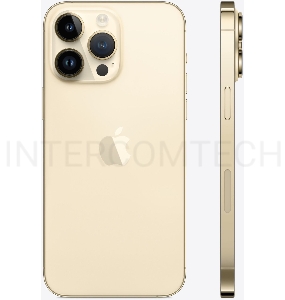 Смартфон Apple A2896 iPhone 14 Pro Max 256Gb 6Gb золотой моноблок 3G 4G 2Sim 6.7