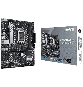 Материнская плата ASUS PRIME H610M-D D4 Soc-1700 Intel H610 2xDDR4 mATX AC`97 8ch(7.1) GbLAN+VGA+HDMI