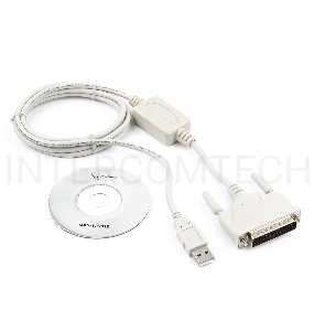 Переходник Gembird Переходник с USB  DB25M/AM 1.8m  UAS112 блистер