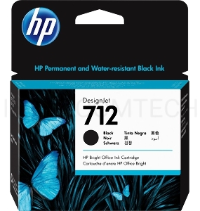 Картридж струйный HP 712 3ED71A черный (80мл) для HP DJ Т230/630