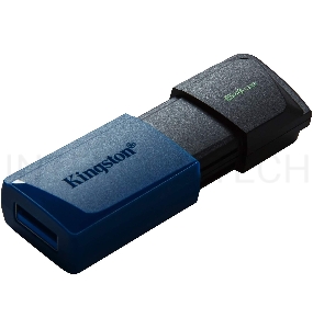 Флеш Диск Kingston 64Gb DataTraveler Exodia M DTXM/64GB USB3.0 черный/синий